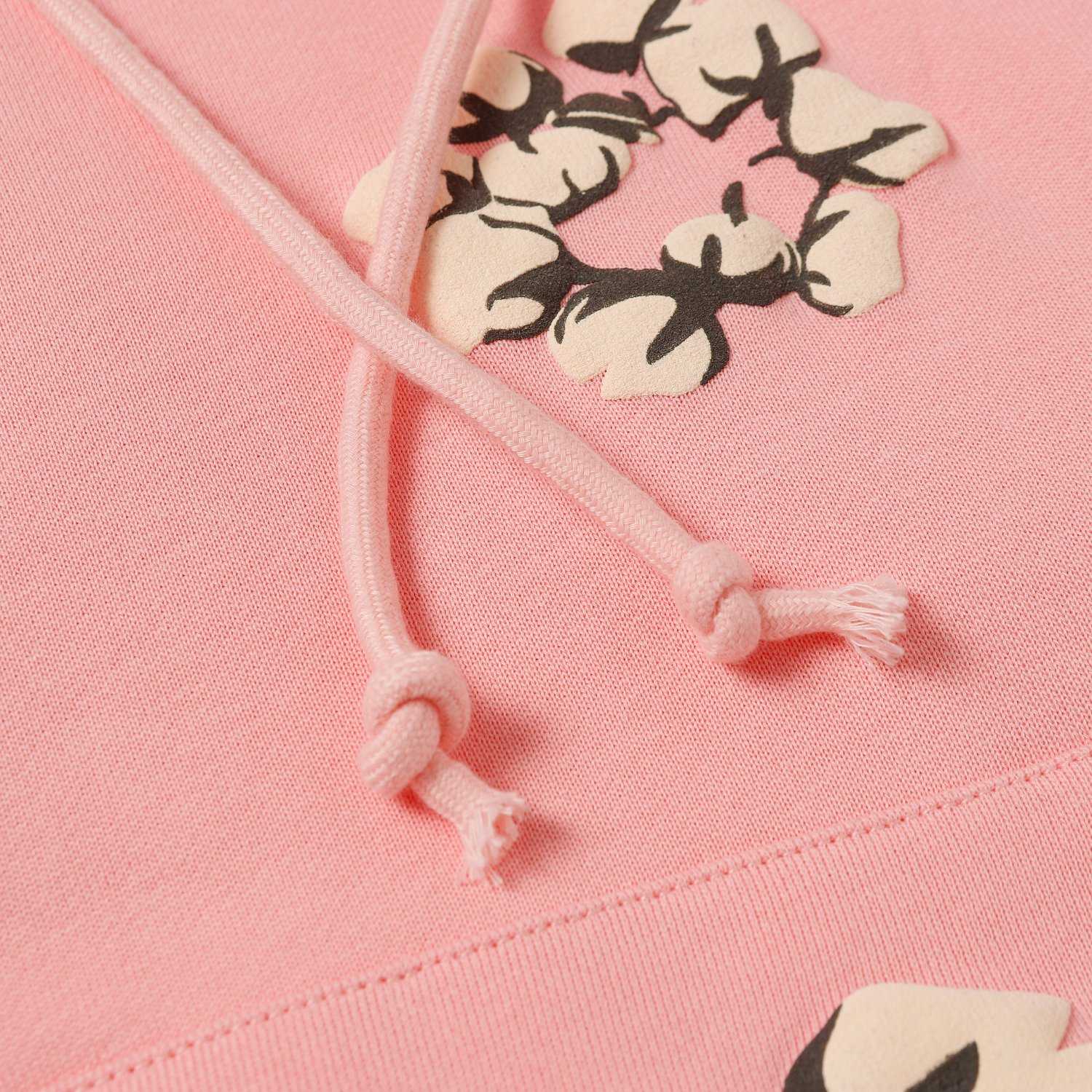 Denim Tears Cactus Tears Wreath Hoodie Pink - EUR FASHION