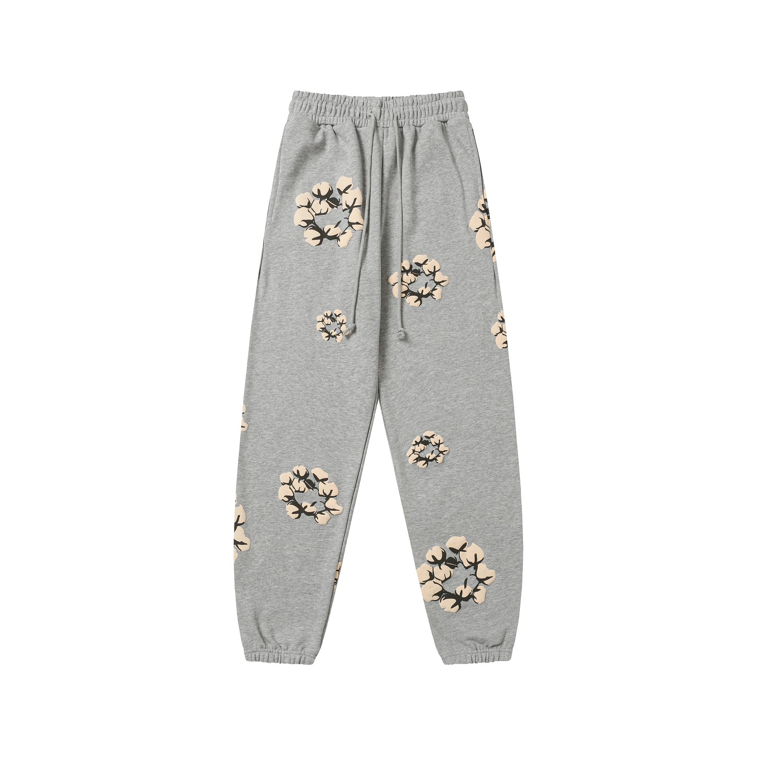 Denim Tears Cactus Tears Wreath Sweatpants Grey - EUR FASHION