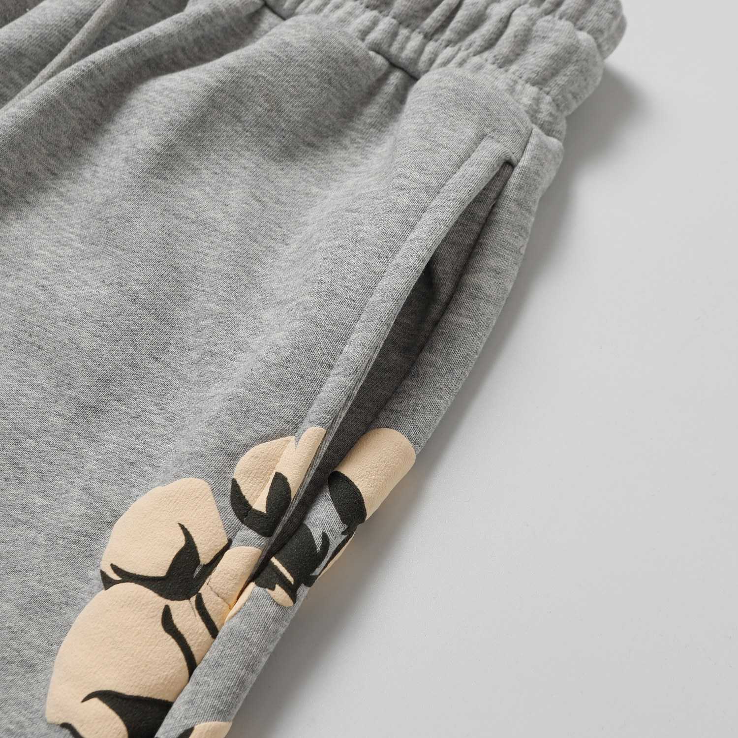 Denim Tears Cactus Tears Wreath Sweatpants Grey - EUR FASHION