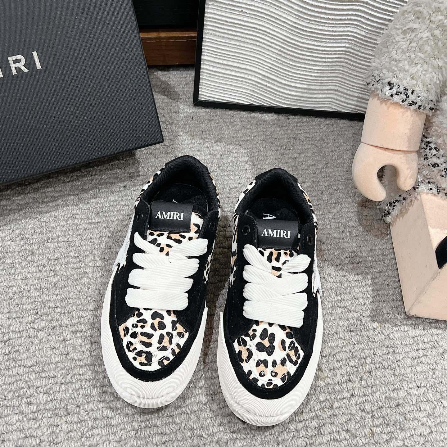 Amiri Leopard Sunset Skate Low - EUR FASHION