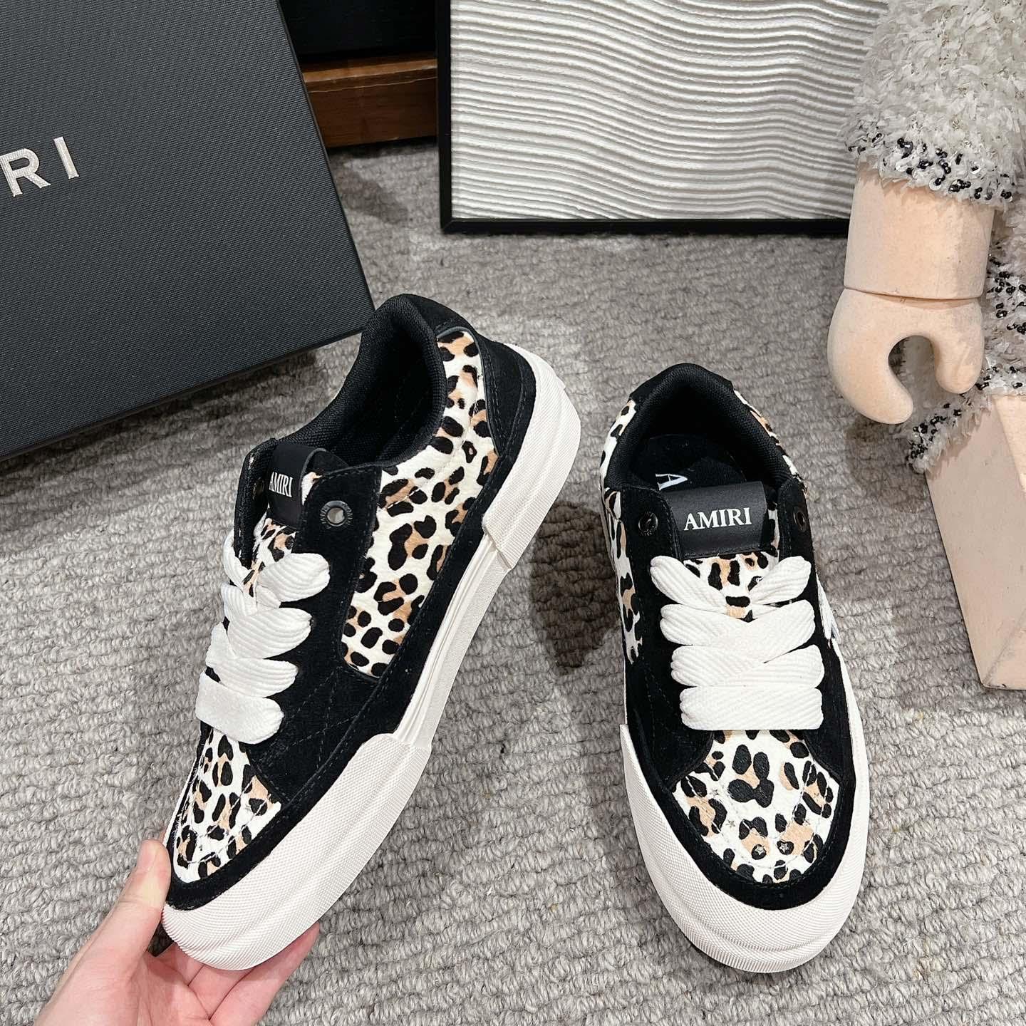 Amiri Leopard Sunset Skate Low - EUR FASHION