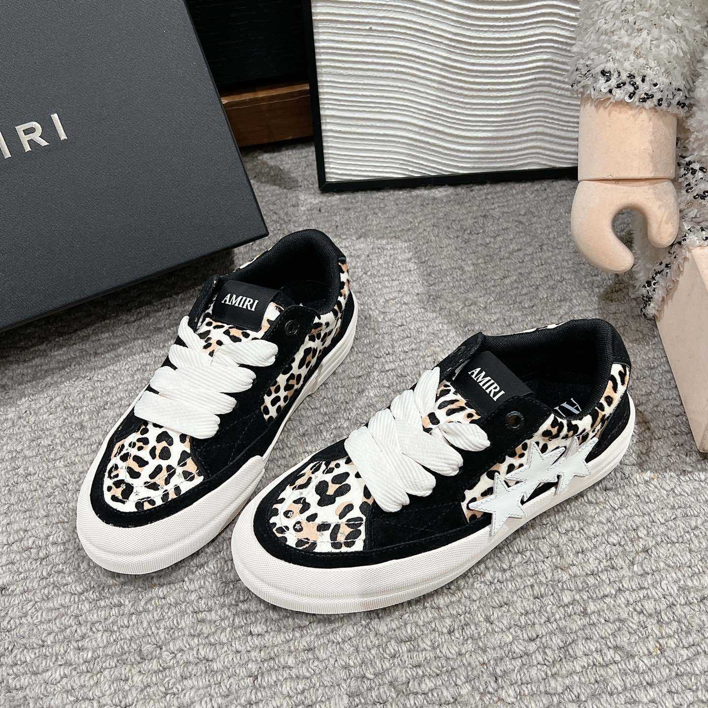 Amiri Leopard Sunset Skate Low - EUR FASHION