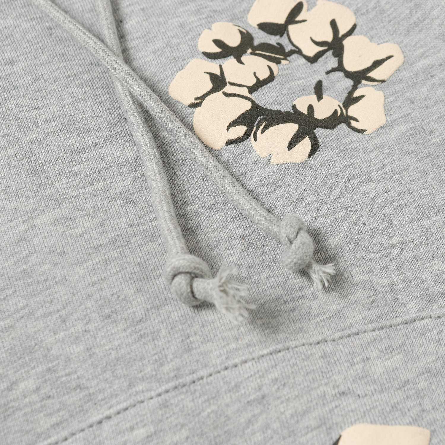 Denim Tears Cactus Tears Wreath Hoodie Grey - EUR FASHION