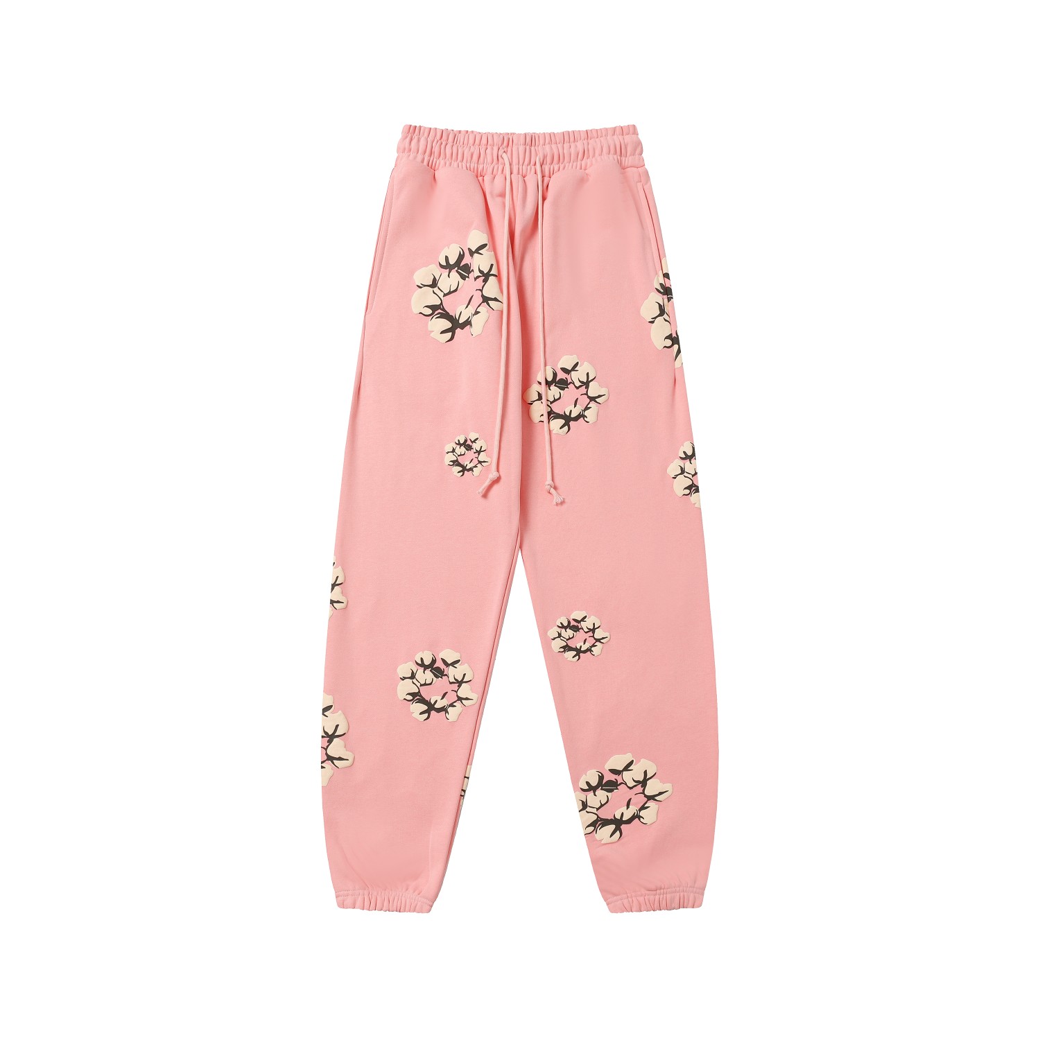 Denim Tears Cactus Tears Wreath Sweatpants Pink - EUR FASHION