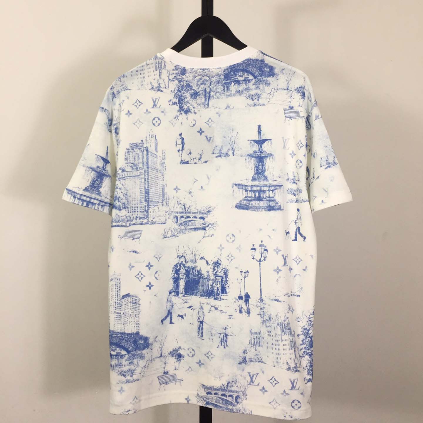 Louis Vuitton Printed Cotton Pique T-Shirt   1AGJZ4 - EUR FASHION