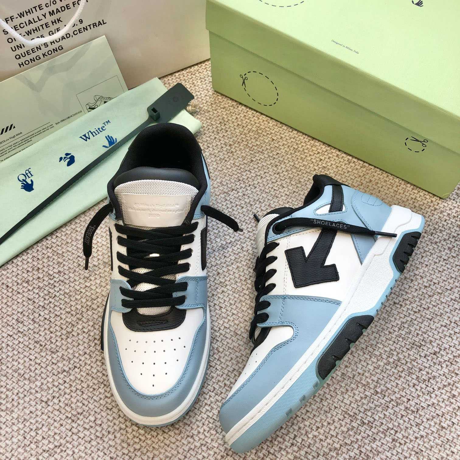 Off White Out Of Office Sneakers  - EUR FASHION