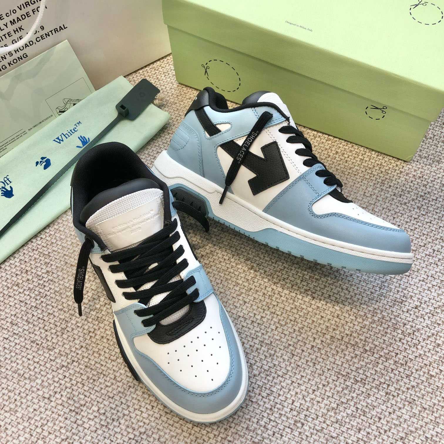 Off White Out Of Office Sneakers  - EUR FASHION