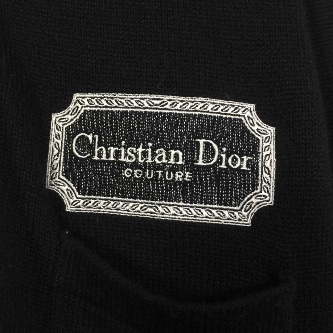 Dior Embroidered Logo Cashmere Cardigan - EUR FASHION