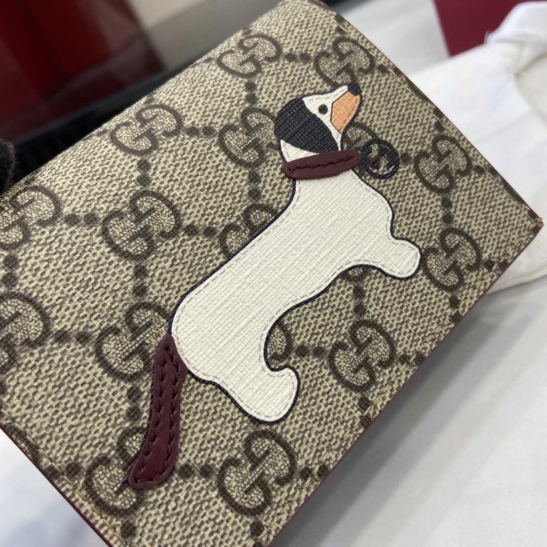 Gucci GG Mini Wallet With Dog Detail - EUR FASHION