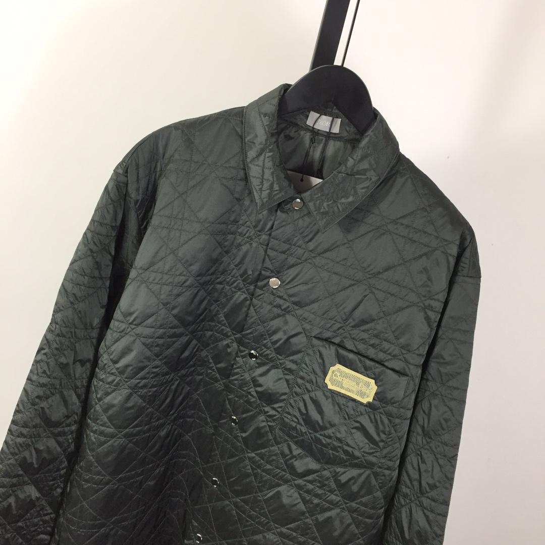 Dior Cannage Quilted Overshirt - EUR FASHION