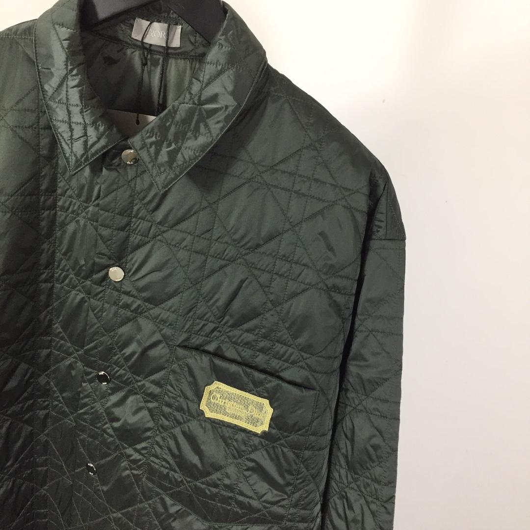 Dior Cannage Quilted Overshirt - EUR FASHION