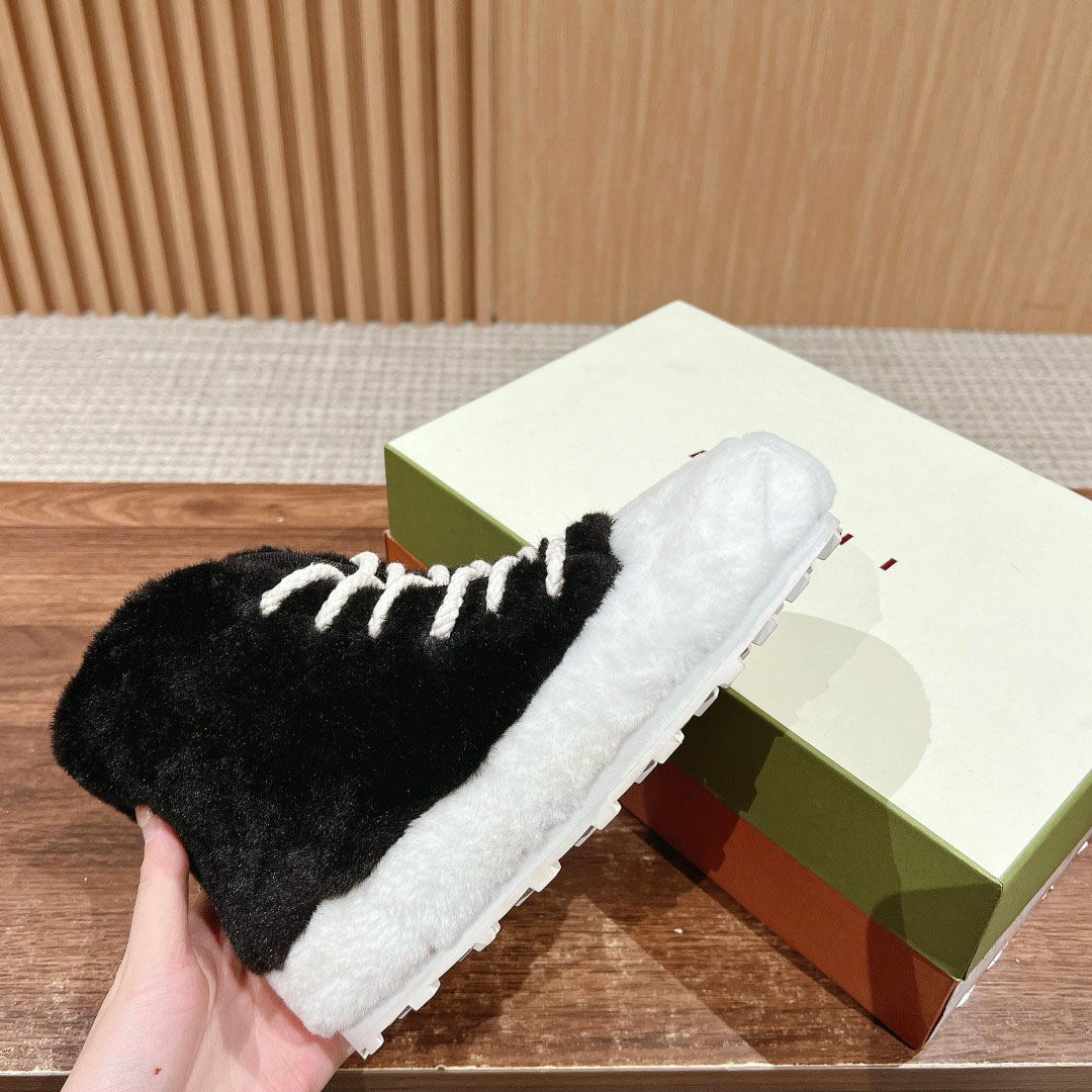 Marni Teddy Tennis High Sneaker - EUR FASHION