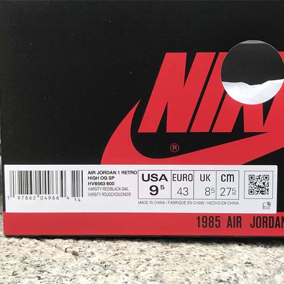 Union LA x Air Jordan 1 High OG “Chicago” Sneaker    HV8563-600  - EUR FASHION