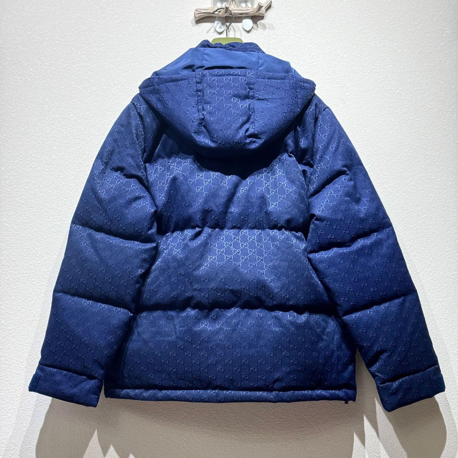 Gucci Gg Canvas Down Jacket - EUR FASHION