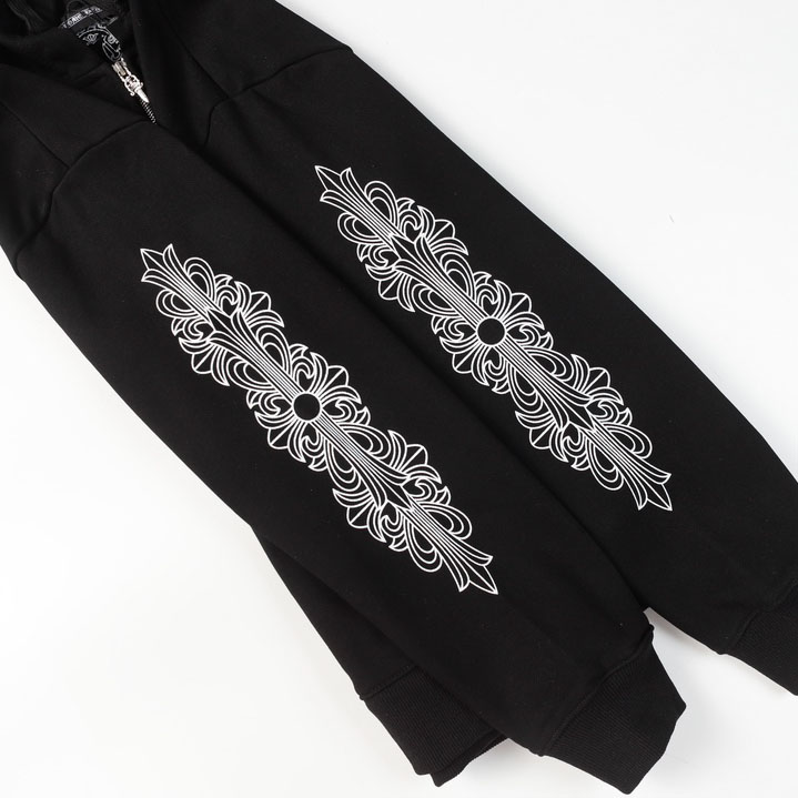 Chrome Hearts Cotton Hoodie - EUR FASHION