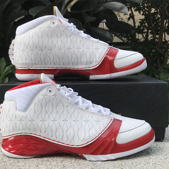 Jordan Air Jordan 23 White Varsity Red Sneaker   318376-161 - EUR FASHION