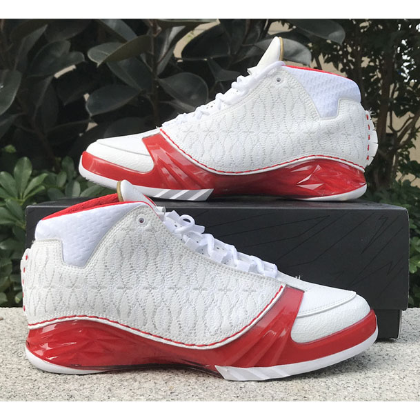 Jordan Air Jordan 23 White Varsity Red Sneaker   318376-161 - EUR FASHION