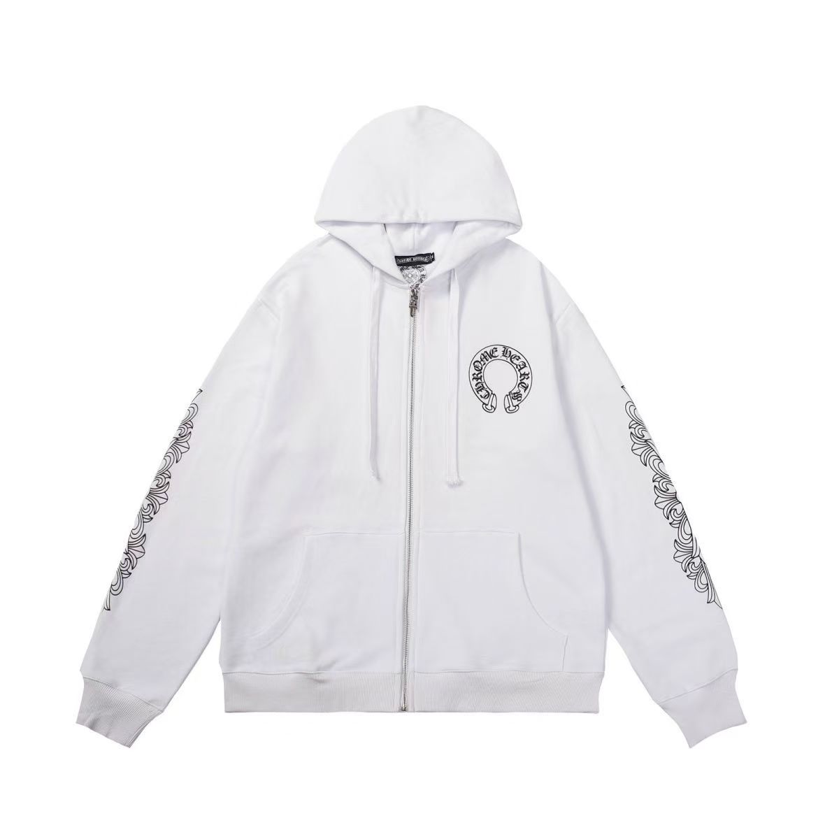 Chrome Hearts Cotton Hoodie - EUR FASHION