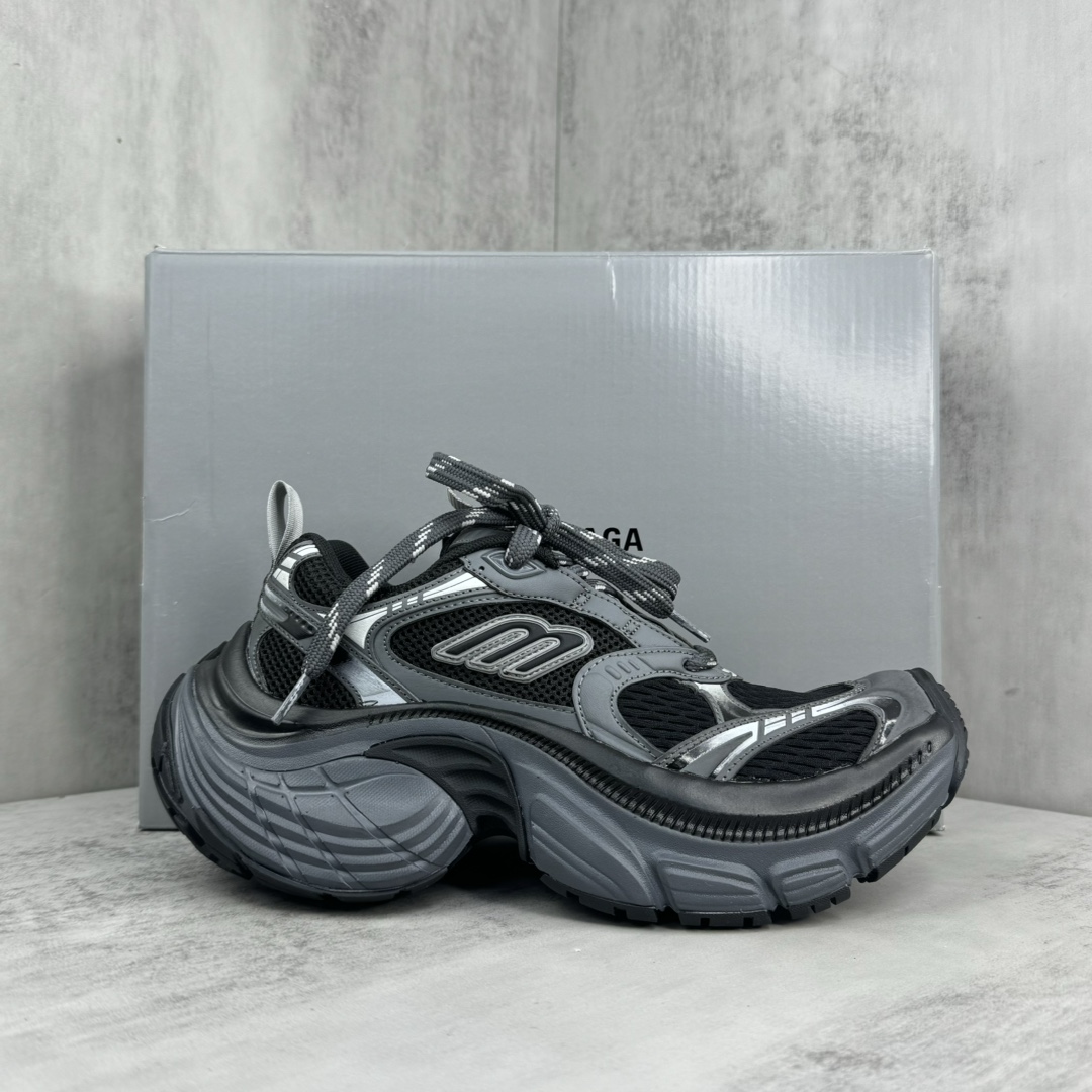 Balenciaga 6XL Sneaker In Black And Grey - EUR FASHION