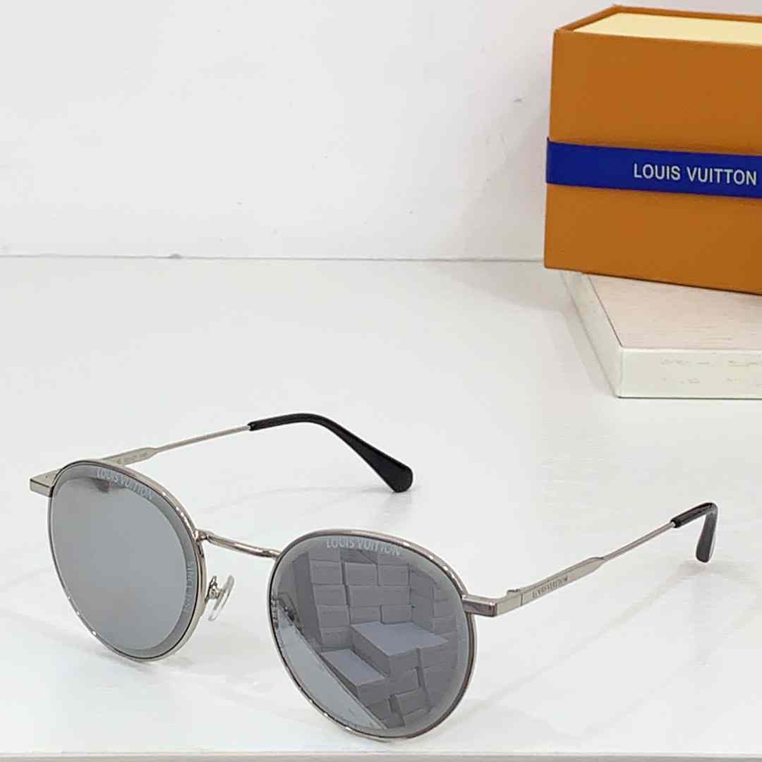 Louis Vuitton LV Super Vision Metal Round Sunglasses    Z2626U - EUR FASHION