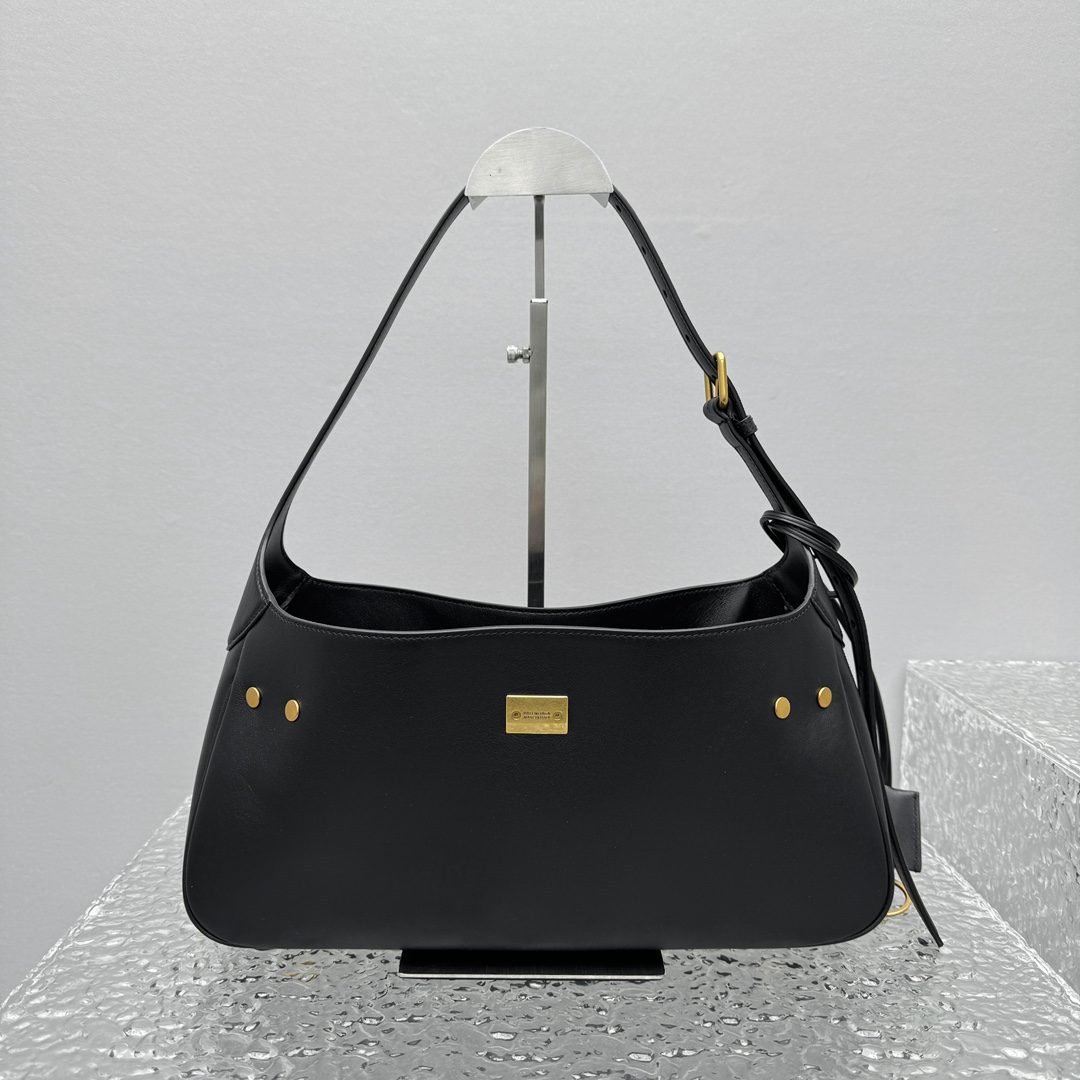 Balenciaga Bel Air Small Shoulder Bag In Black  - EUR FASHION