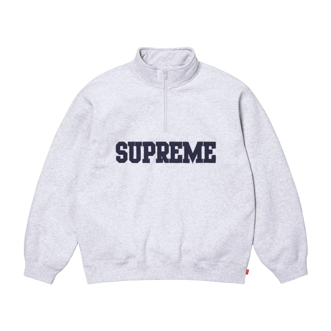 Supreme Collegiate Half Zip Pullover - EUR FASHION