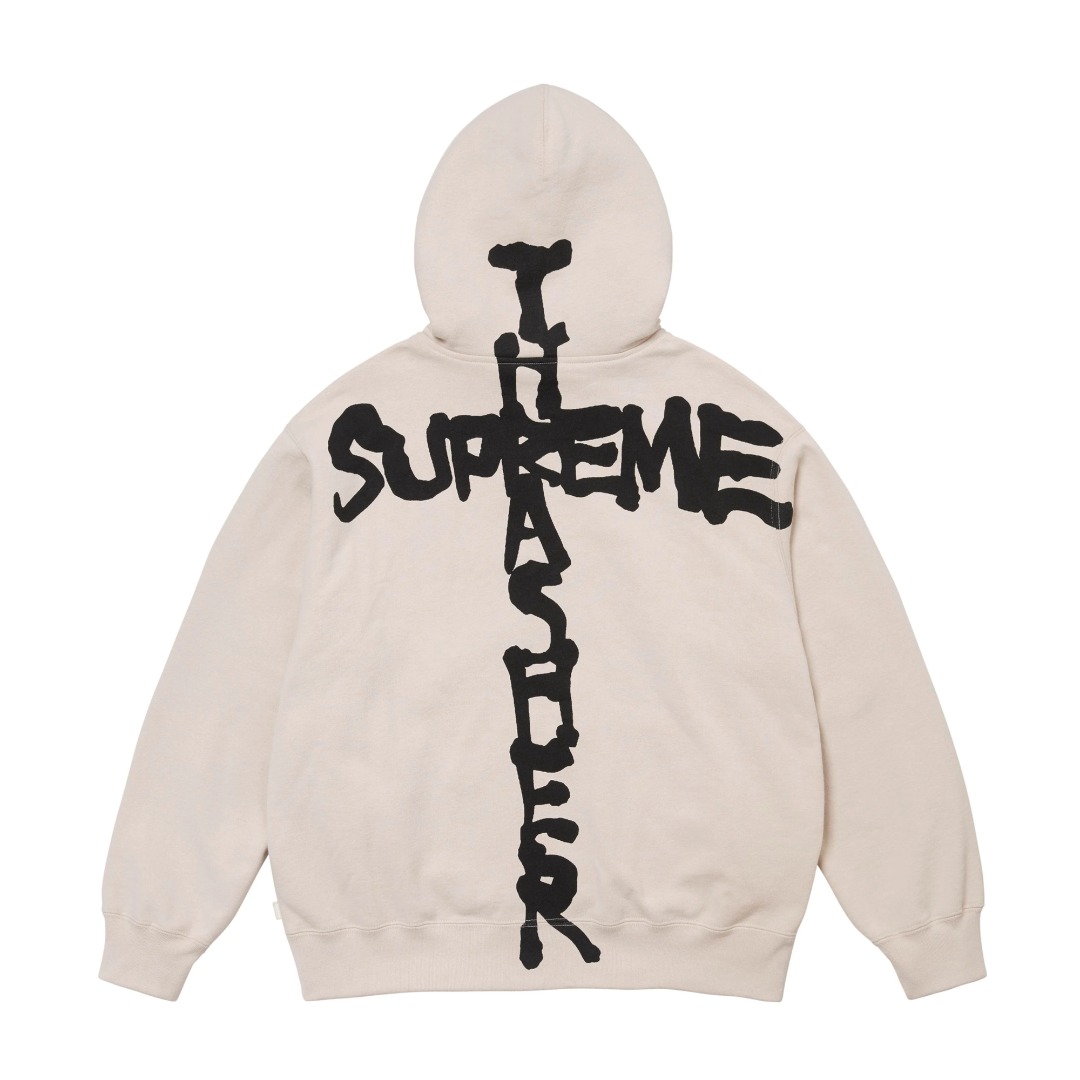 Supreme Thrasher® Zip Up Hooded Sweatshirt - EUR FASHION