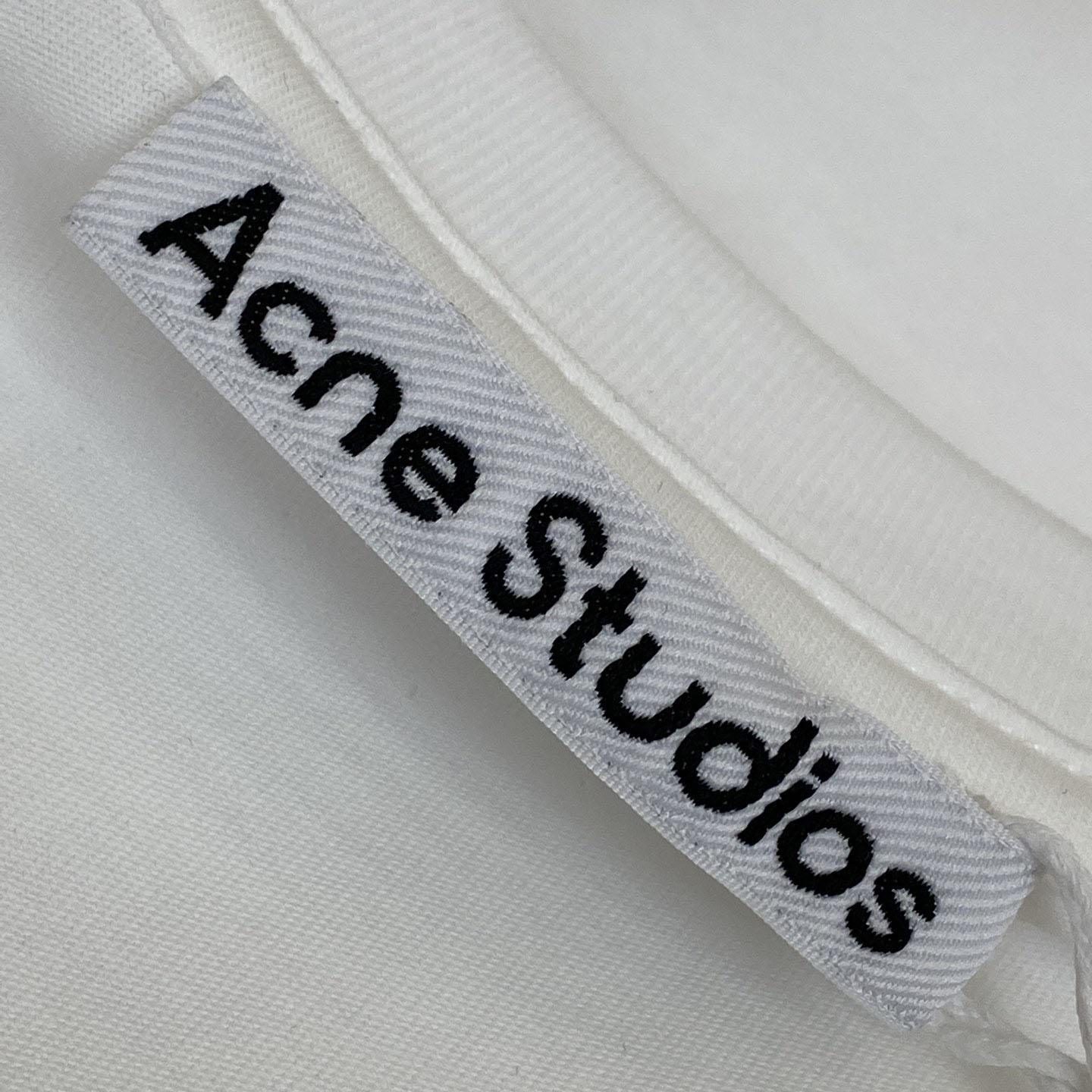 Acne Studios Long Sleeve Logo T-shirt  - EUR FASHION