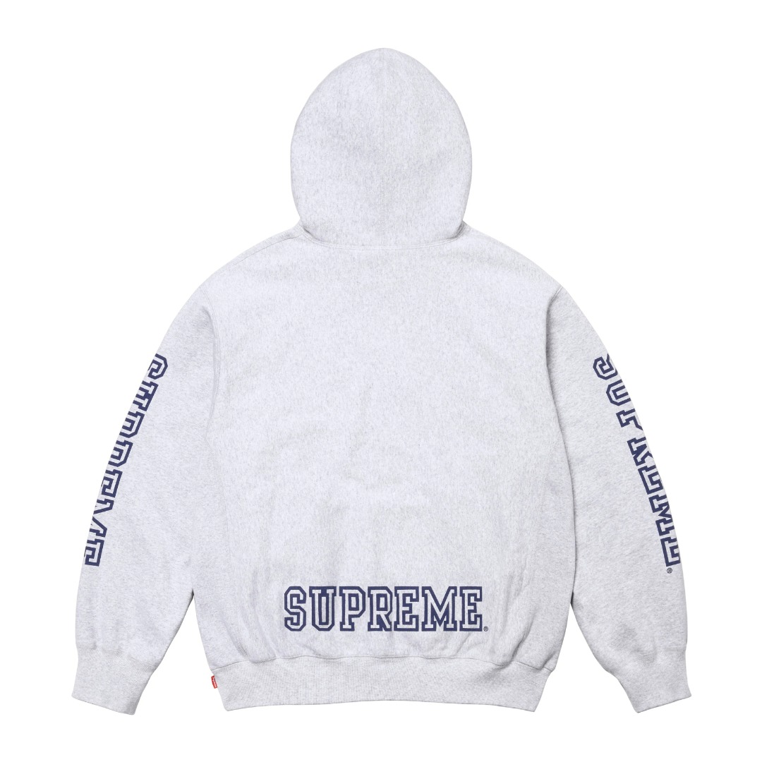 Supreme Collegiate Sleeve Hooded Sweatshirt  - EUR FASHION