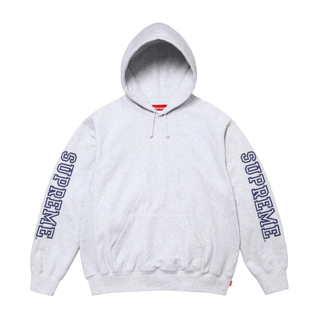 Supreme Collegiate Sleeve Hooded Sweatshirt  - EUR FASHION