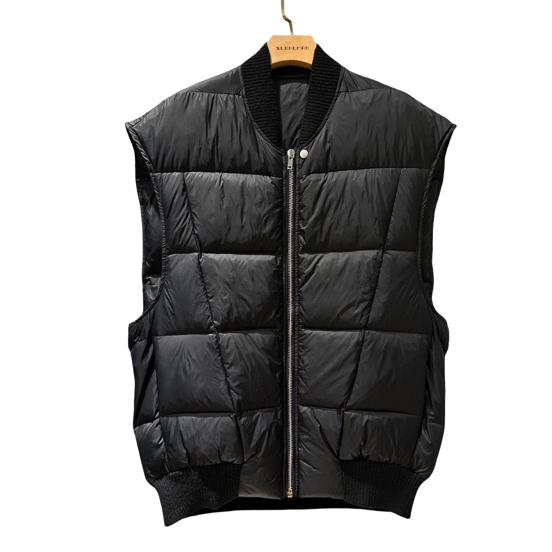 Rick Owens Puffer Vest  - EUR FASHION