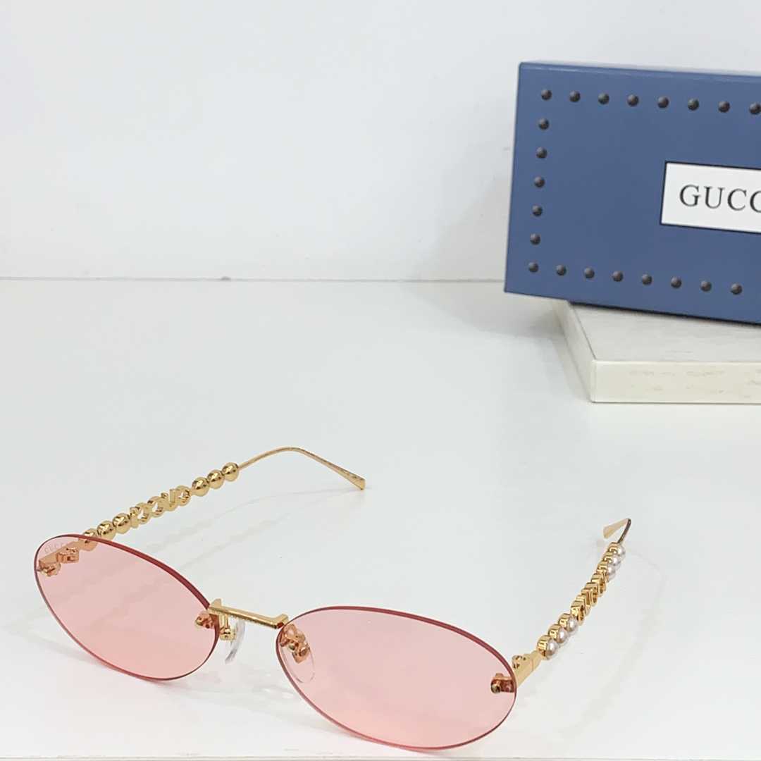 Gucci Oval Frame Sunglasses - EUR FASHION