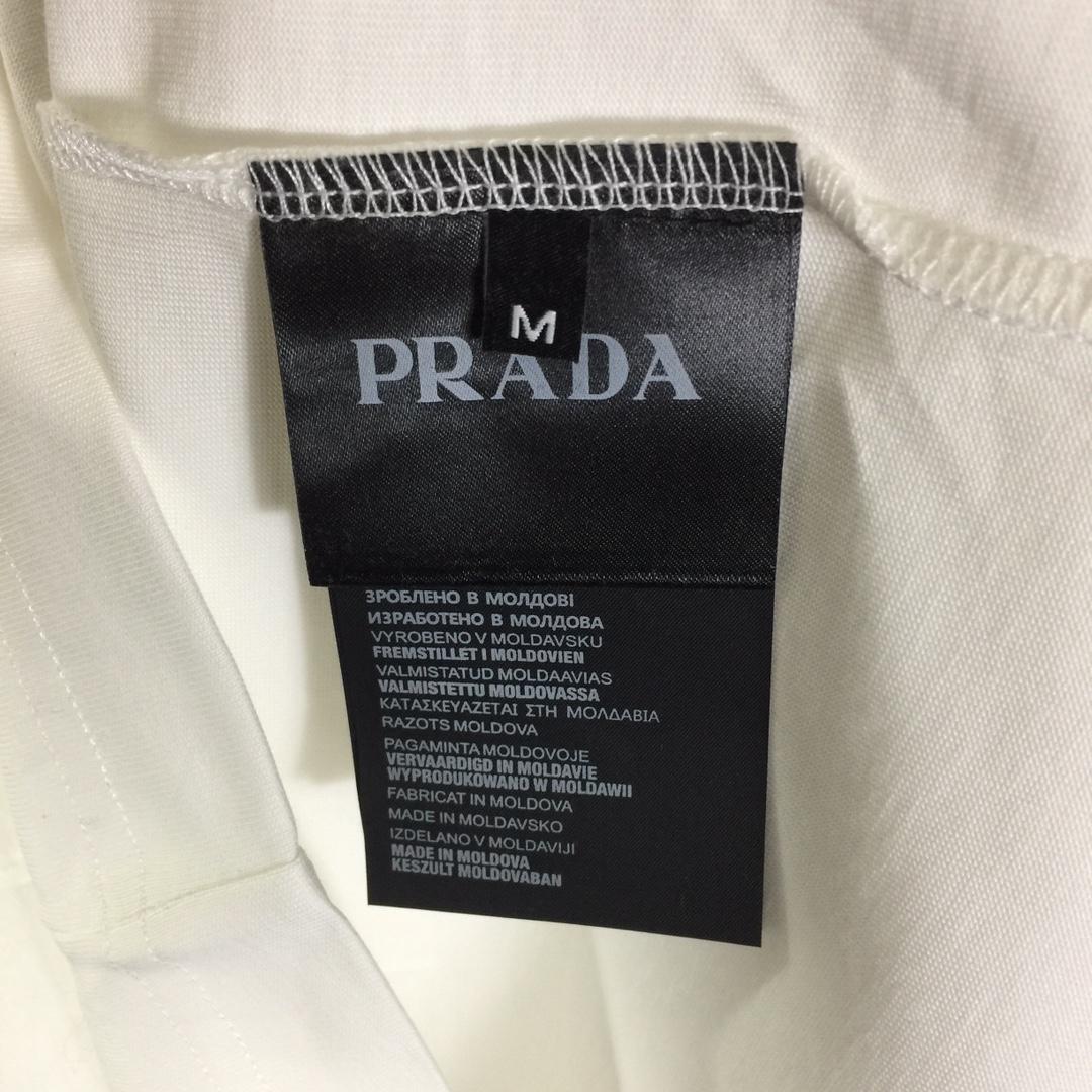 Prada Cotton  T-shirt  - EUR FASHION