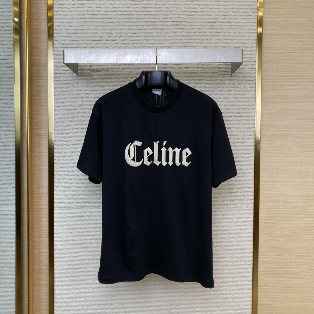 Celine T-Shirt In Cotton Jersey - EUR FASHION