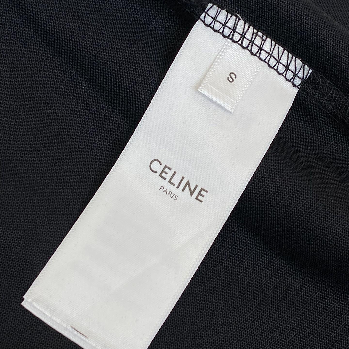 Celine T-Shirt In Cotton Jersey - EUR FASHION