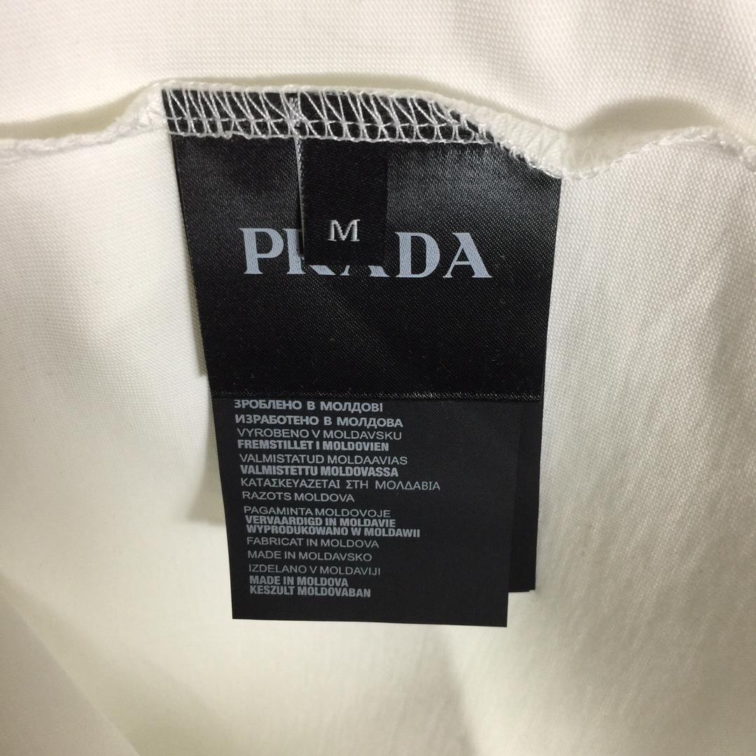 Prada Cotton  T-shirt  - EUR FASHION