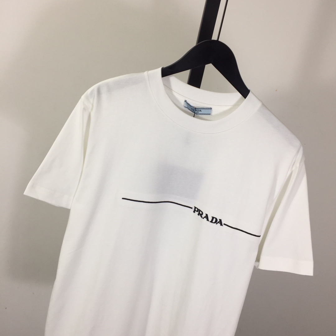 Prada Cotton  T-shirt  - EUR FASHION