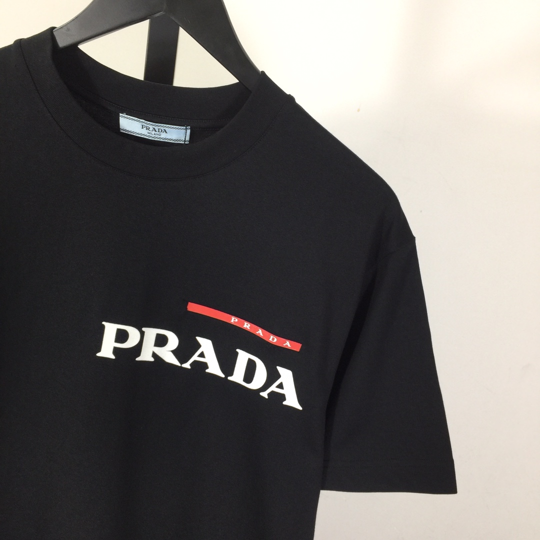 Prada Cotton  T-shirt  - EUR FASHION