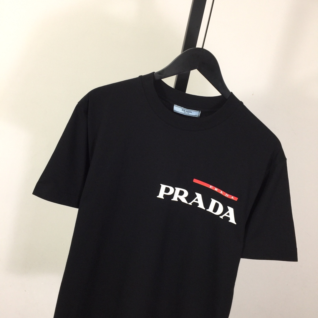 Prada Cotton  T-shirt  - EUR FASHION