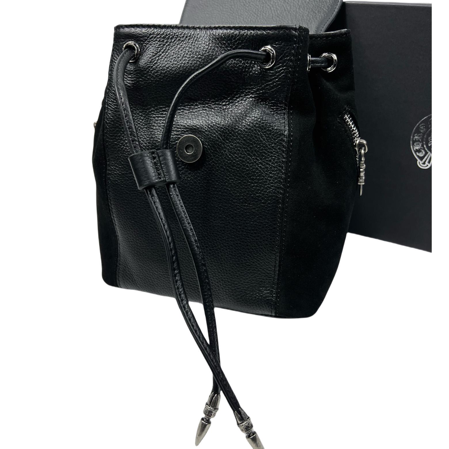 Chrome Hearts Leather-Trimmed Iggy Backpack - EUR FASHION