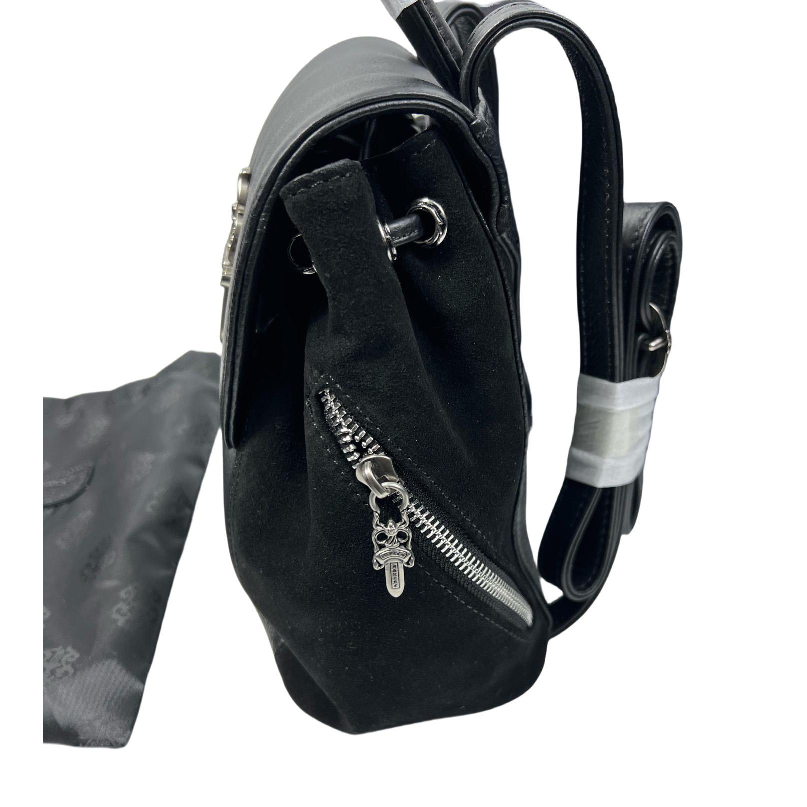 Chrome Hearts Leather-Trimmed Iggy Backpack - EUR FASHION