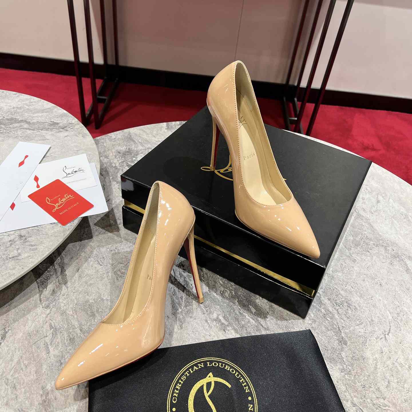 Christian Louboutin 100mm Pumps - EUR FASHION