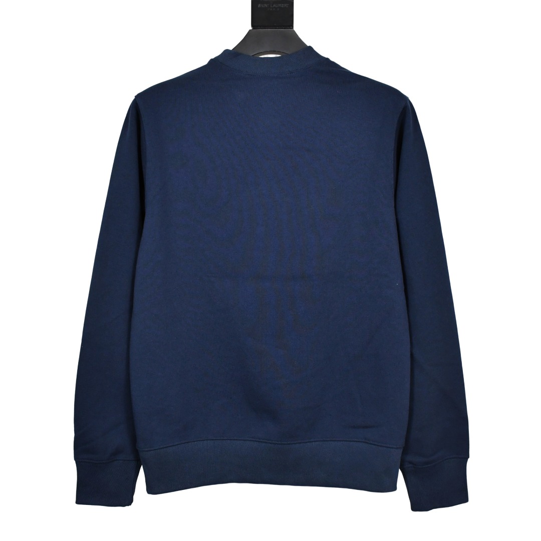 Supreme Kanji Logo Crewneck 'Navy blue' - EUR FASHION