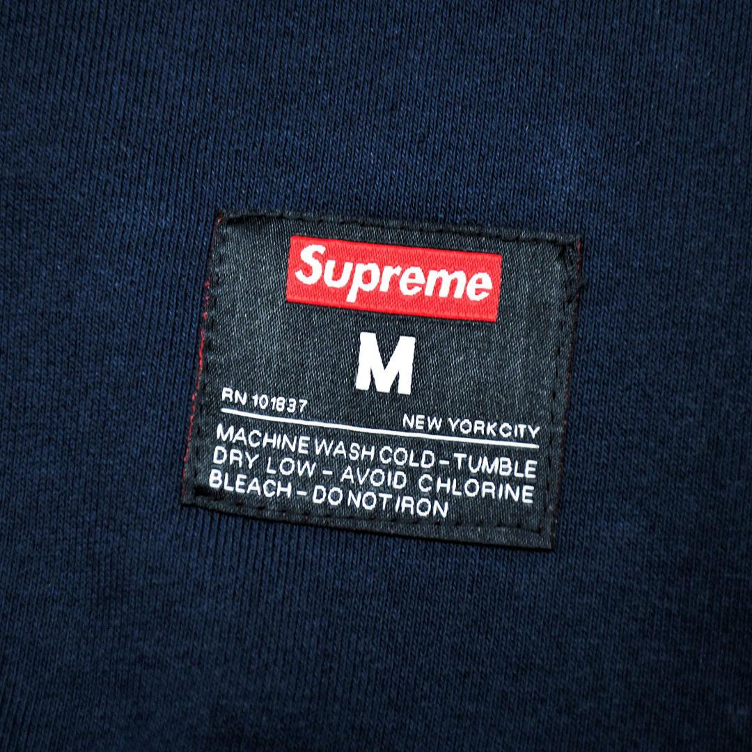 Supreme Kanji Logo Crewneck 'Navy blue' - EUR FASHION