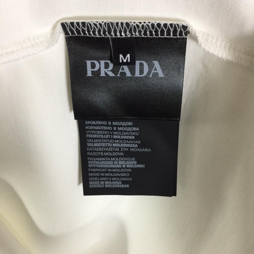 Prada Cotton  T-shirt  - EUR FASHION