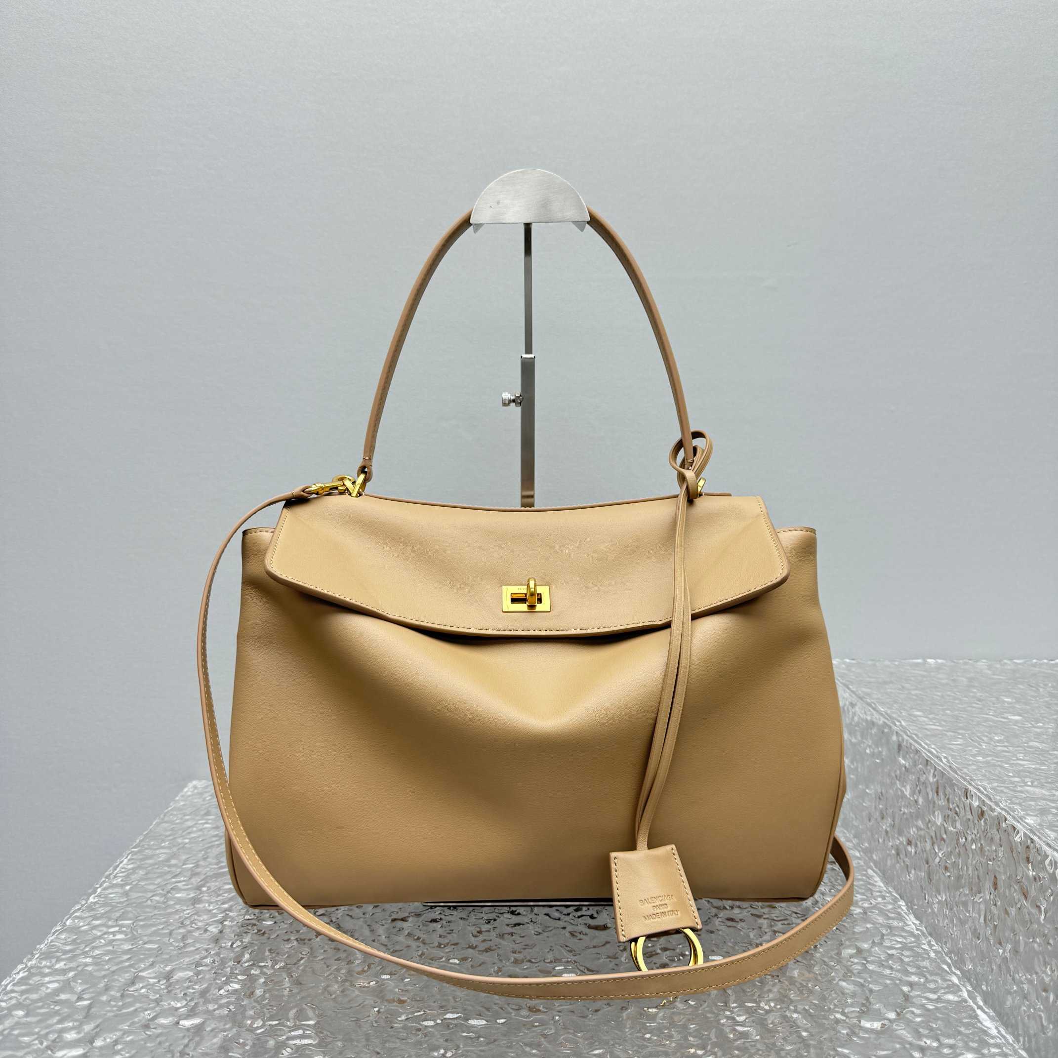 Balenciaga Rodeo Medium Handbag In Latte  - EUR FASHION