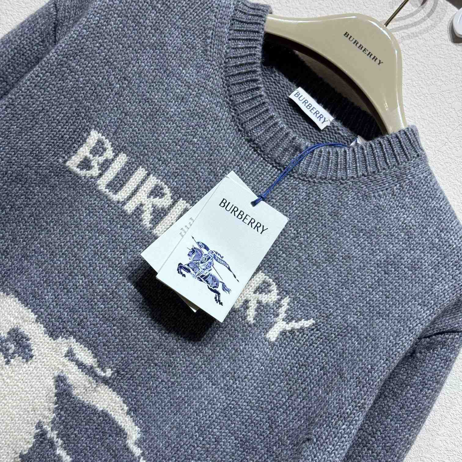 Burberry EKD Wool Cashmere Sweater - EUR FASHION