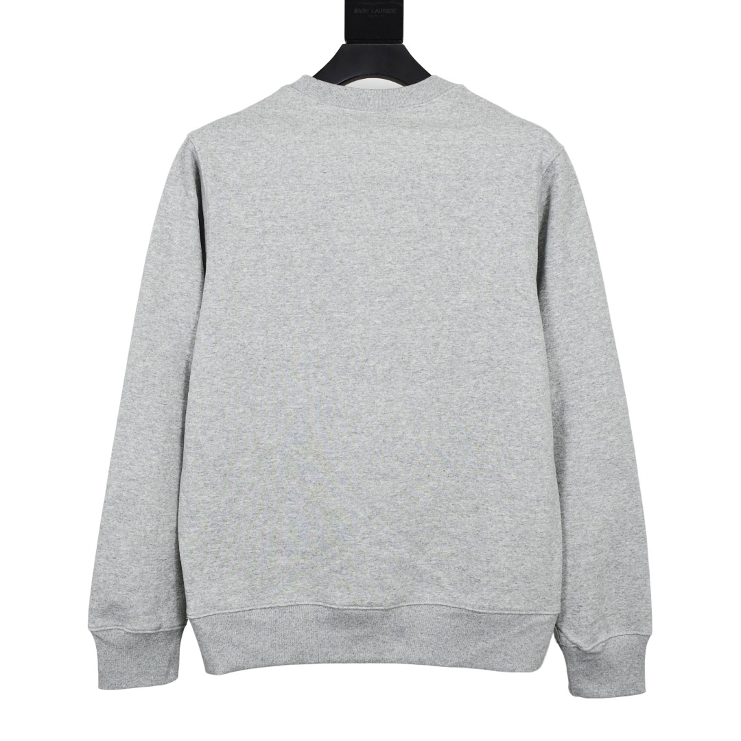 Supreme Kanji Logo Crewneck 'Grey' - EUR FASHION