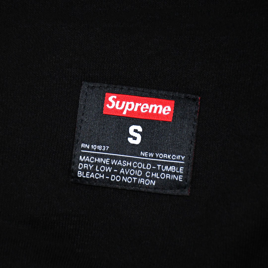 Supreme Kanji Logo Crewneck 'Black' - EUR FASHION