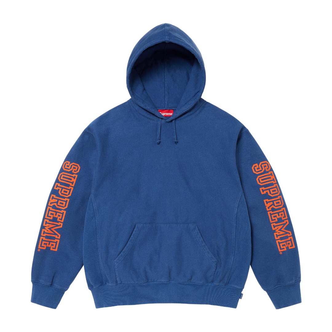 Supreme Collegiate Sleeve Hooded Sweatshirt  - EUR FASHION